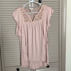 Knox Rose Flutter Top XS